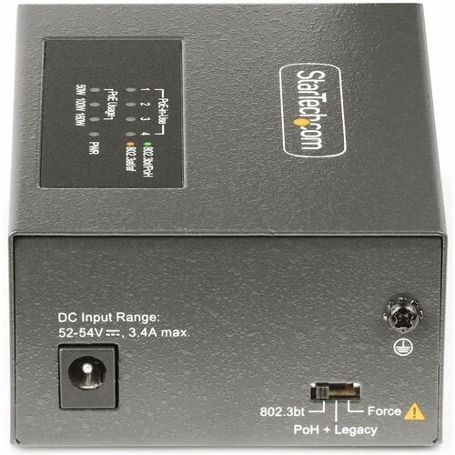 4-Port Multi-Gigabit PoE+/PoE++Injector - AS445C-POE-INJECTOR